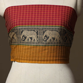 Kanchipuram Weave Cotton Blouse Piece 67