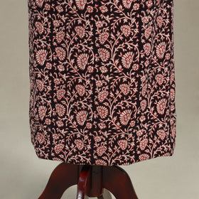 Black - bagh patchwork cotton unstitched kurta material