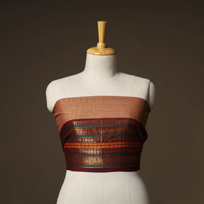 Kanchipuram Weave Cotton Blouse Piece 68