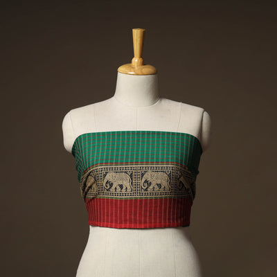 Kanchipuram Weave Cotton Blouse Piece 69