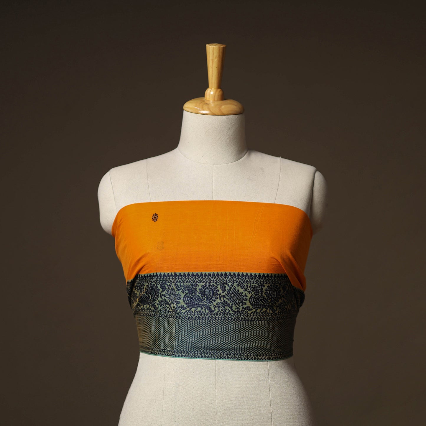Kanchipuram Weave Cotton Blouse Piece 72