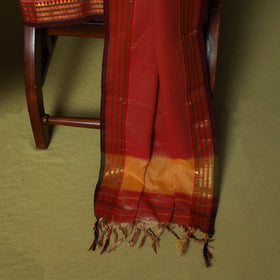 Dharwad Cotton 3pc Unstitched Dress Material Suit Set with Woven Zari Border 34