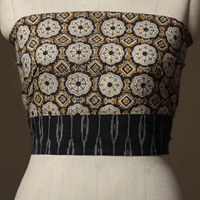 Bagru Hand Block Print Natural Dyed Cotton Blouse Piece 80