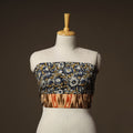 Bagru Hand Block Print Natural Dyed Cotton Blouse Piece 79