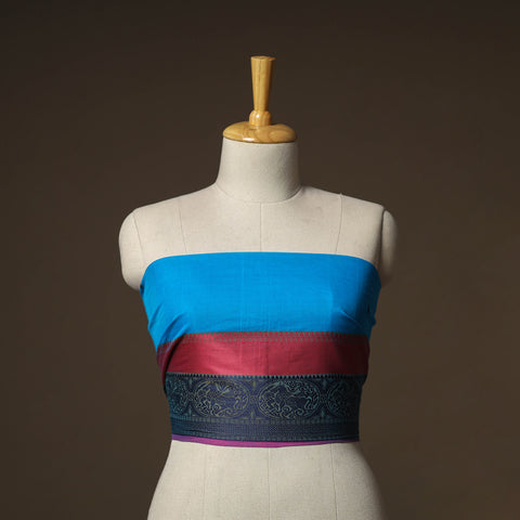 Kanchipuram Weave Cotton Blouse Piece 77