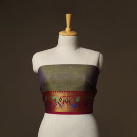 Dharwad Weave Cotton Blouse Piece 05