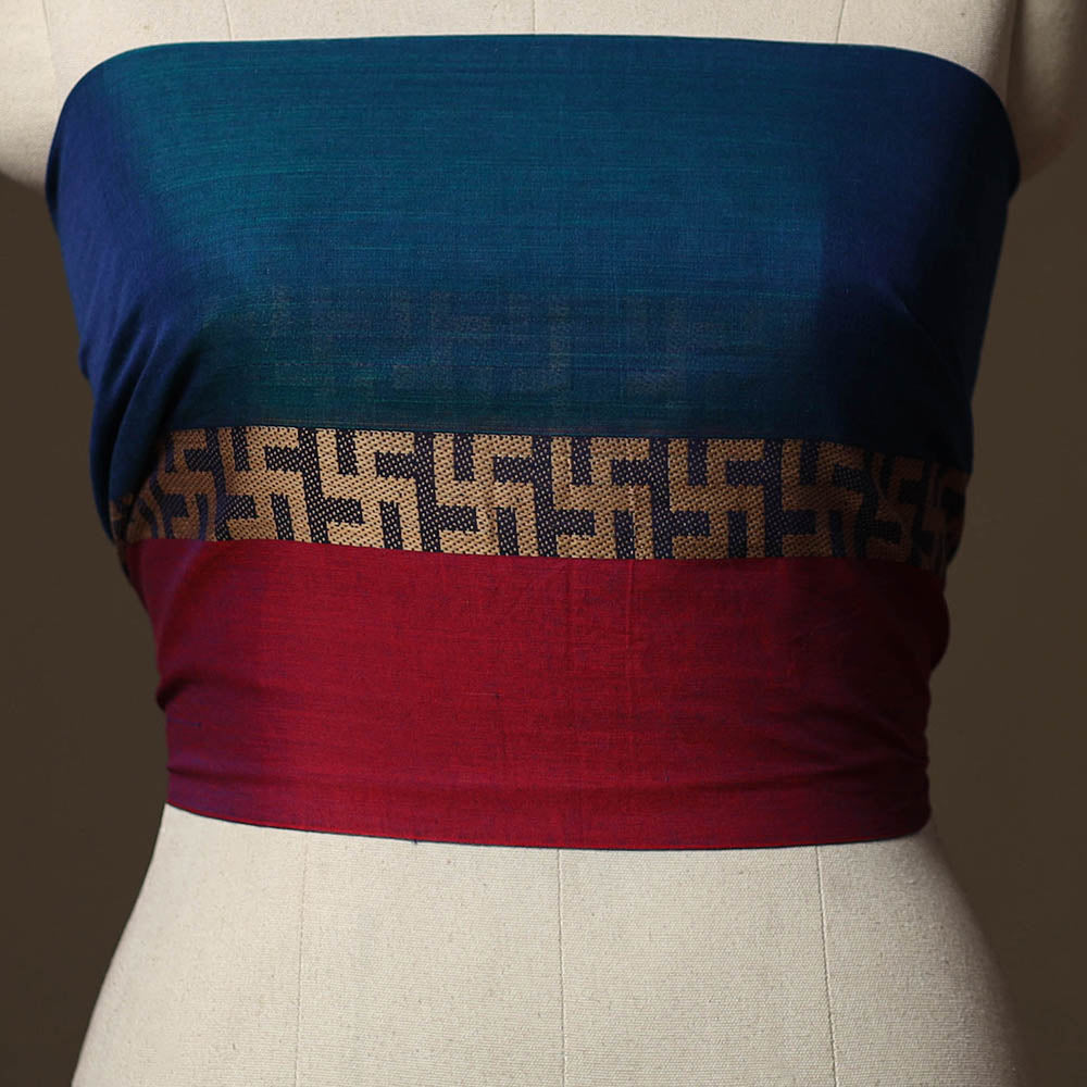 Dharwad Weave Cotton Blouse Piece 10