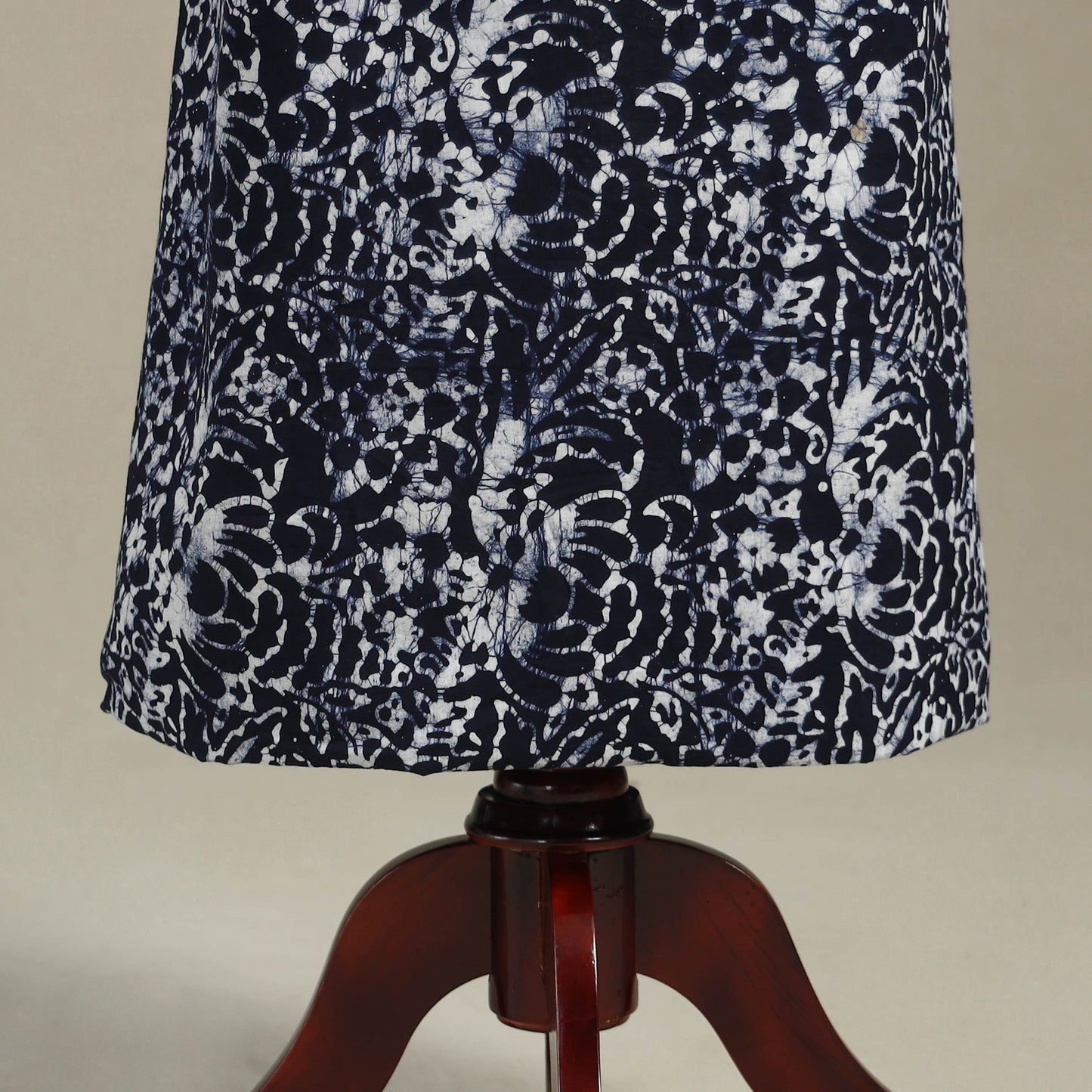 Black - batik patchwork cotton unstitched kurta material