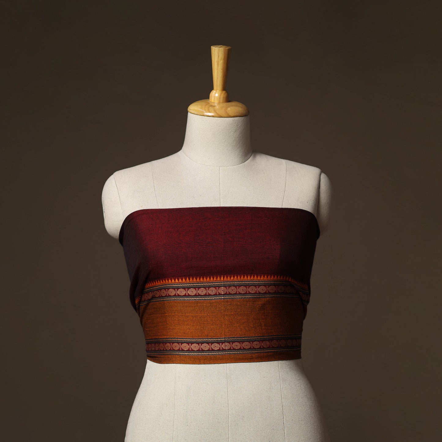 Dharwad Weave Cotton Blouse Piece 11