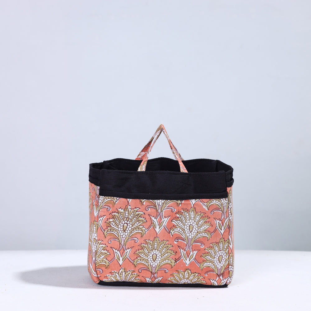 cotton toiletry bag