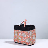 cotton toiletry bag