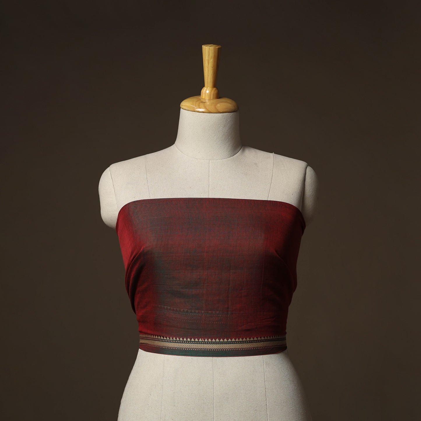 Dharwad Weave Cotton Blouse Piece 16
