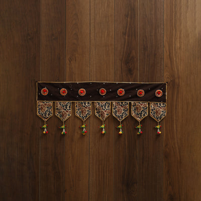 Handmade fabric toran for festive decor 10 - handcrafted