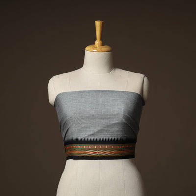 Dharwad Weave Cotton Blouse Piece 18