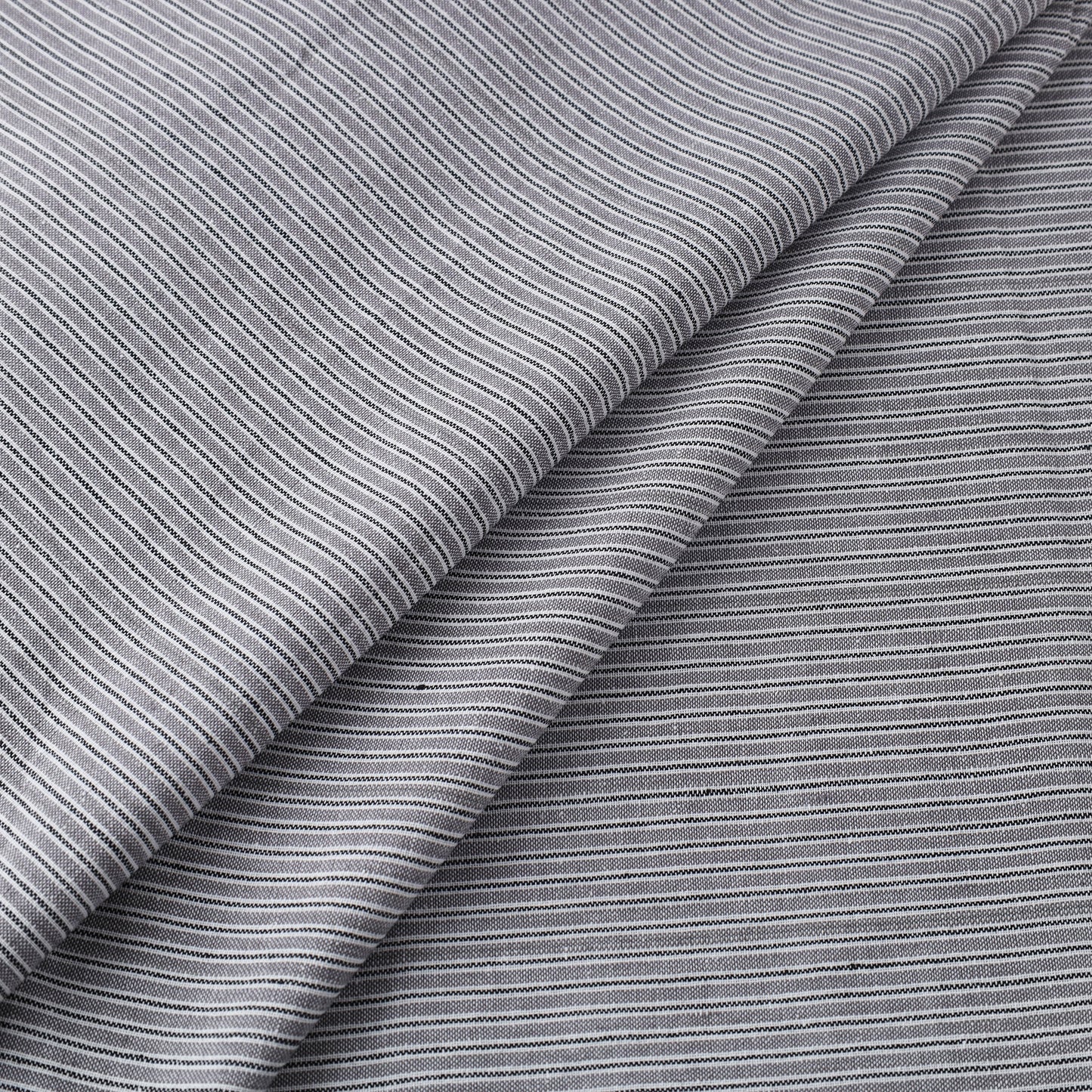  Grey Jhiri Pure Handloom Cotton Fabric