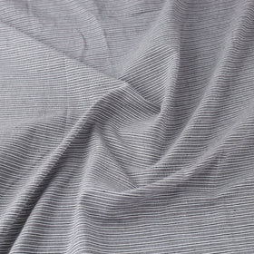  Grey Jhiri Pure Handloom Cotton Fabric