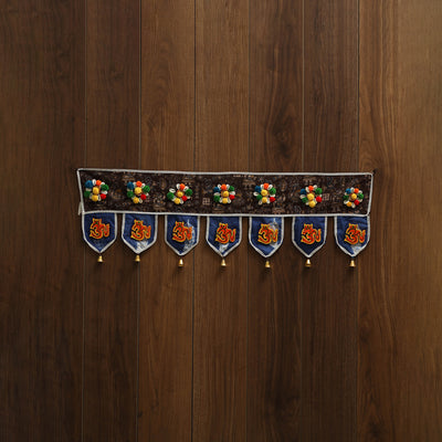 Handmade fabric toran for festive decor 13 - handcrafted