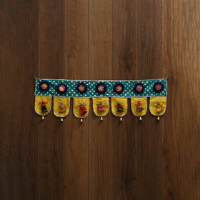 Handmade fabric toran for festive decor 15 - handcrafted