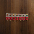 Handmade fabric toran for festive decor 16 - handcrafted