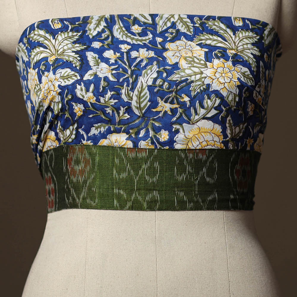Sanganeri Hand Block Print Cotton Blouse Piece 40