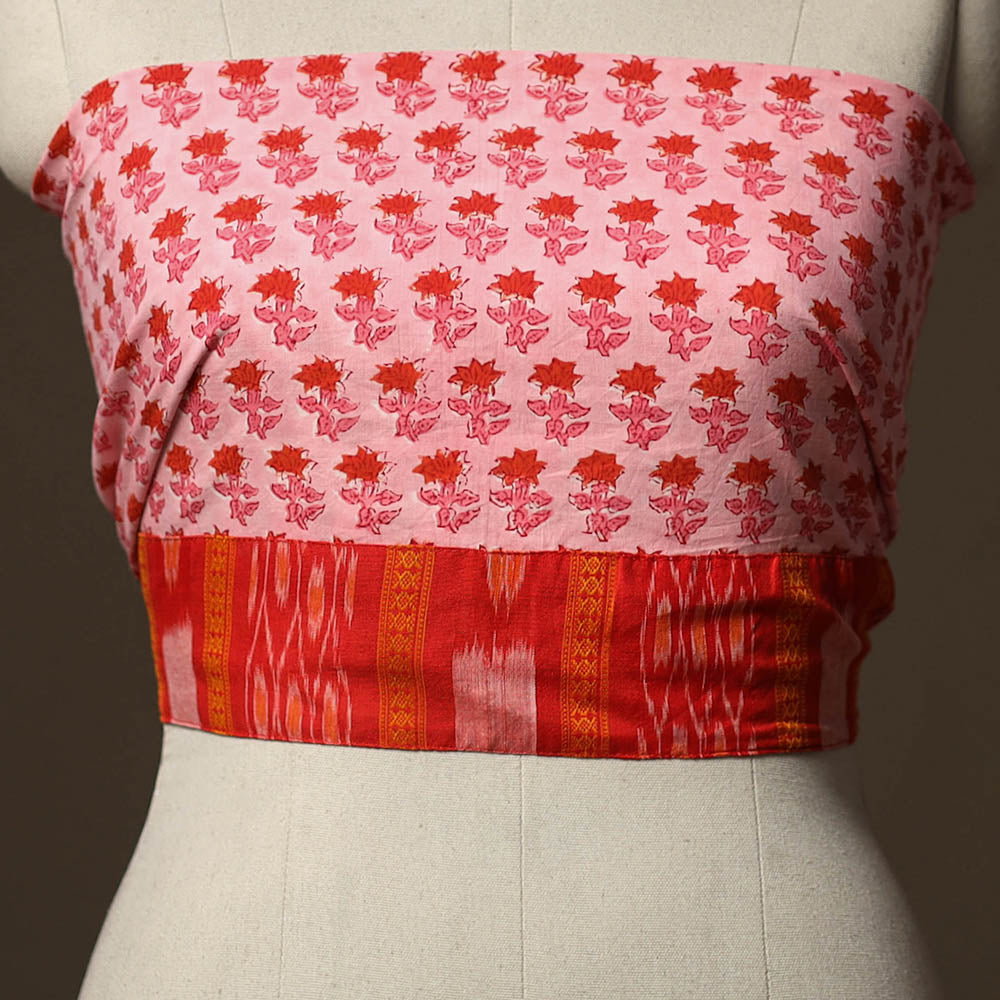 Sanganeri Hand Block Print Cotton Blouse Piece 41