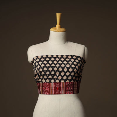 Bagru Hand Block Print Natural Dyed Cotton Blouse Piece 43