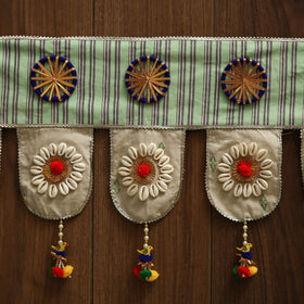 Handmade fabric toran for festive decor 19 - handcrafted