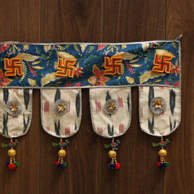 Handmade fabric toran for festive decor 20 - handcrafted