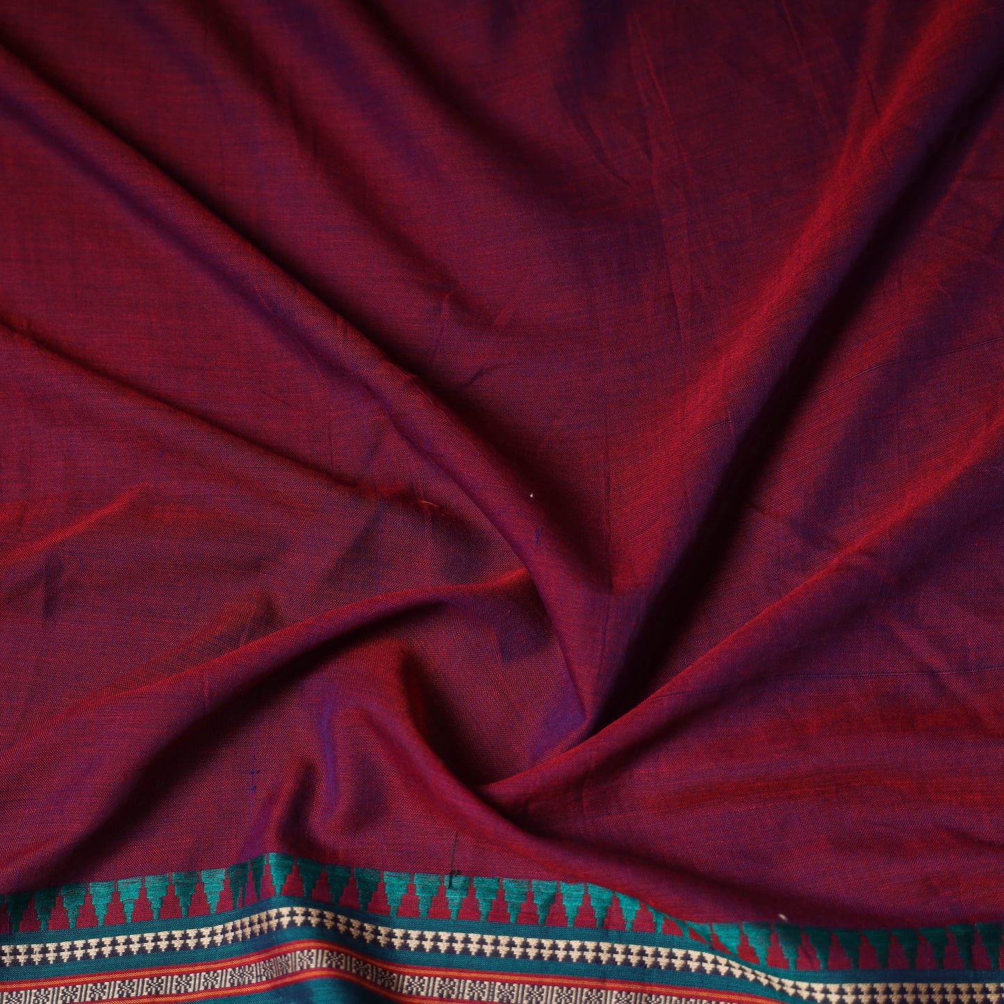 Dharwad Weave Cotton Blouse Piece 17