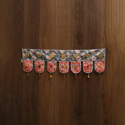 Handmade fabric toran for festive decor 24 - handcrafted