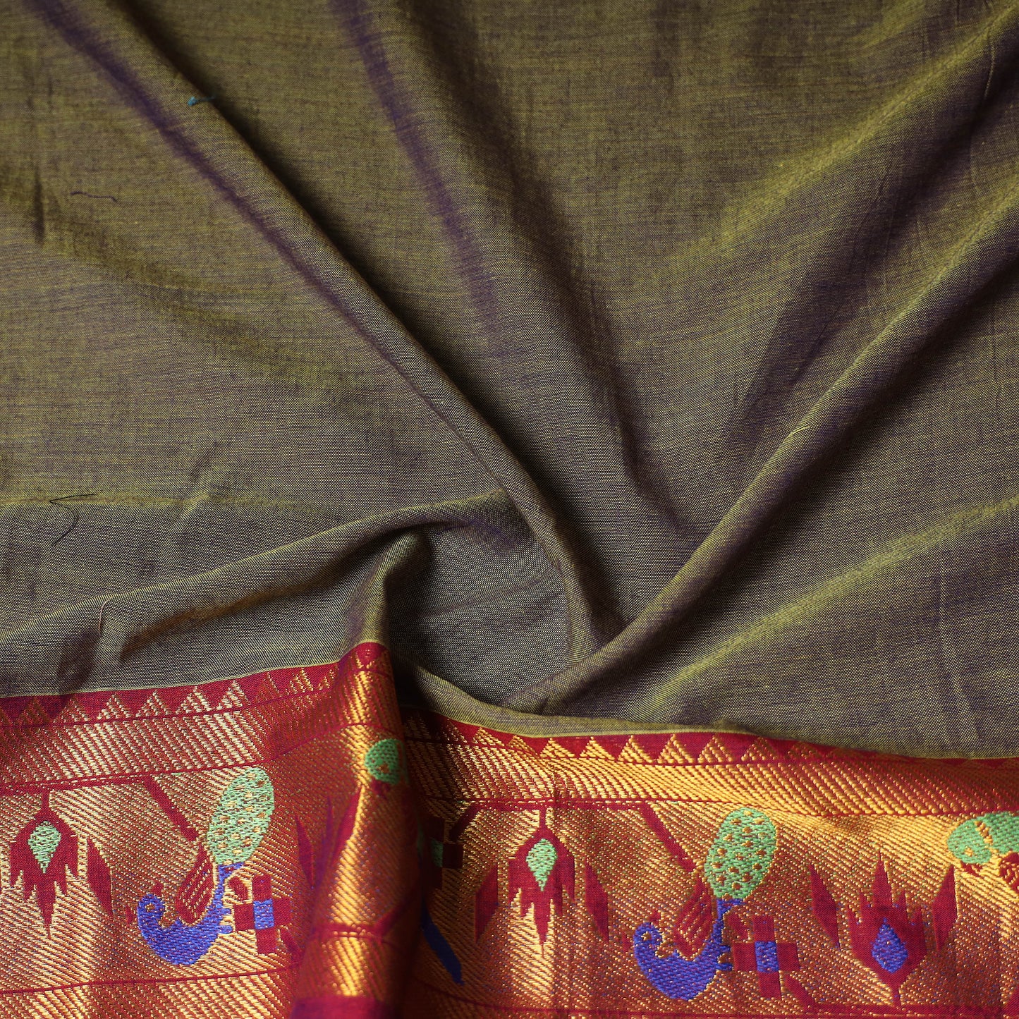 Dharwad Weave Cotton Blouse Piece 05