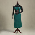 Green - bagh patchwork cotton unstitched kurta material