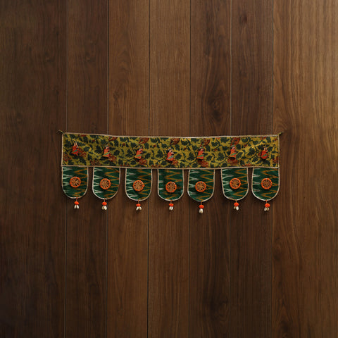 Handmade fabric toran for festive decor 25 - handcrafted