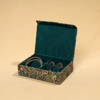 Floral Printed Handcrafted Jewellery Box 13