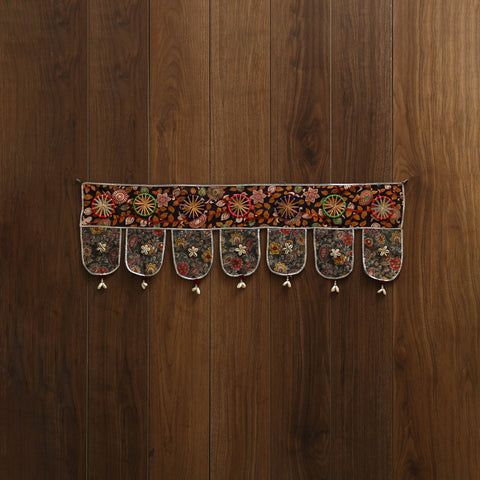 Handmade fabric toran for festive decor 26 - handcrafted