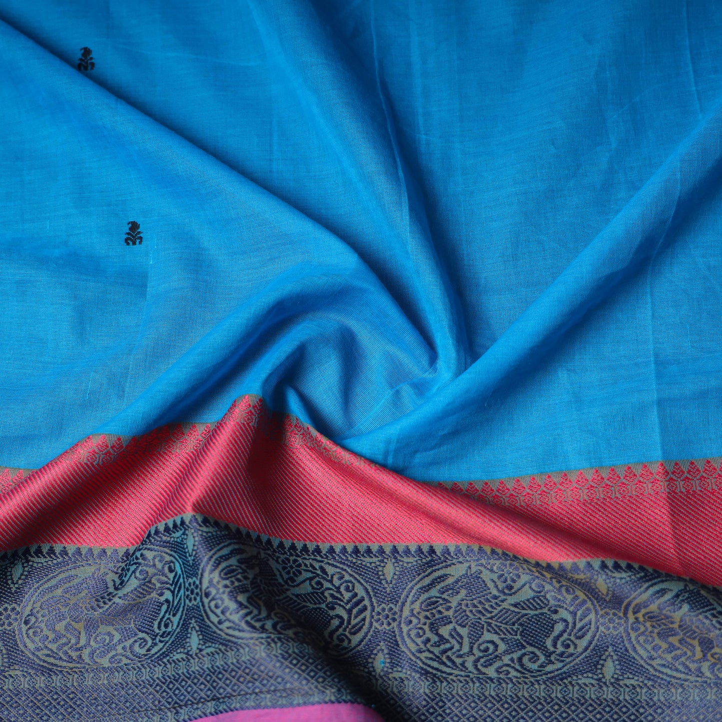 Kanchipuram Weave Cotton Blouse Piece 77