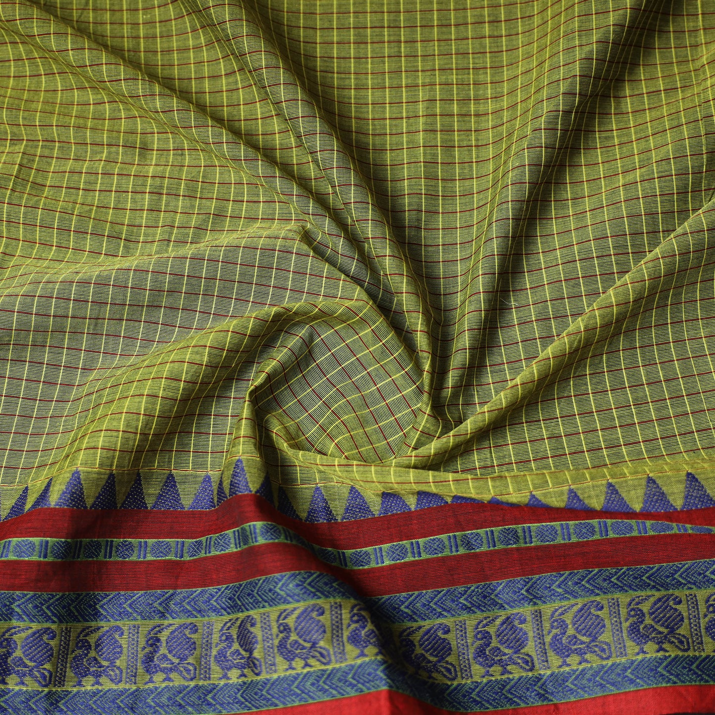Kanchipuram Weave Cotton Blouse Piece 73
