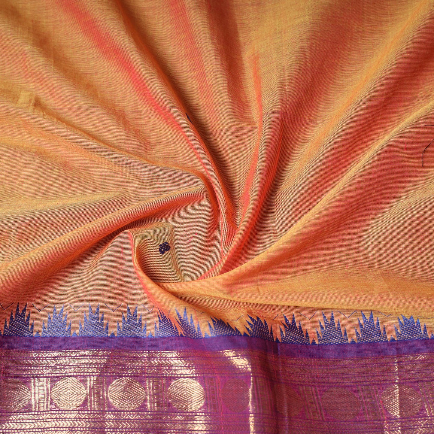 Kanchipuram Weave Cotton Blouse Piece 70