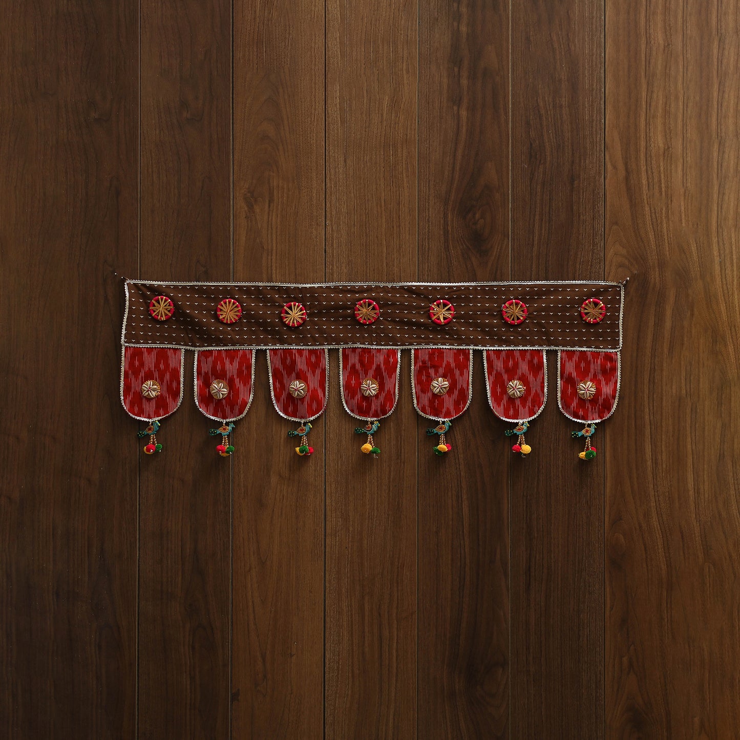 Handmade fabric toran for festive decor 28 - handcrafted