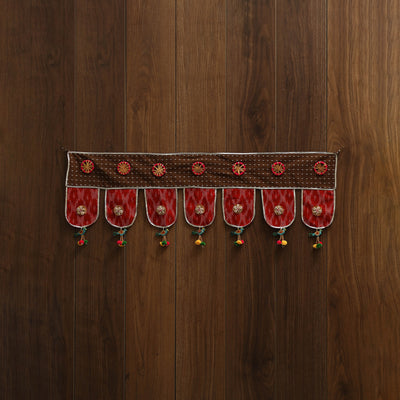 Handmade fabric toran for festive decor 28 - handcrafted