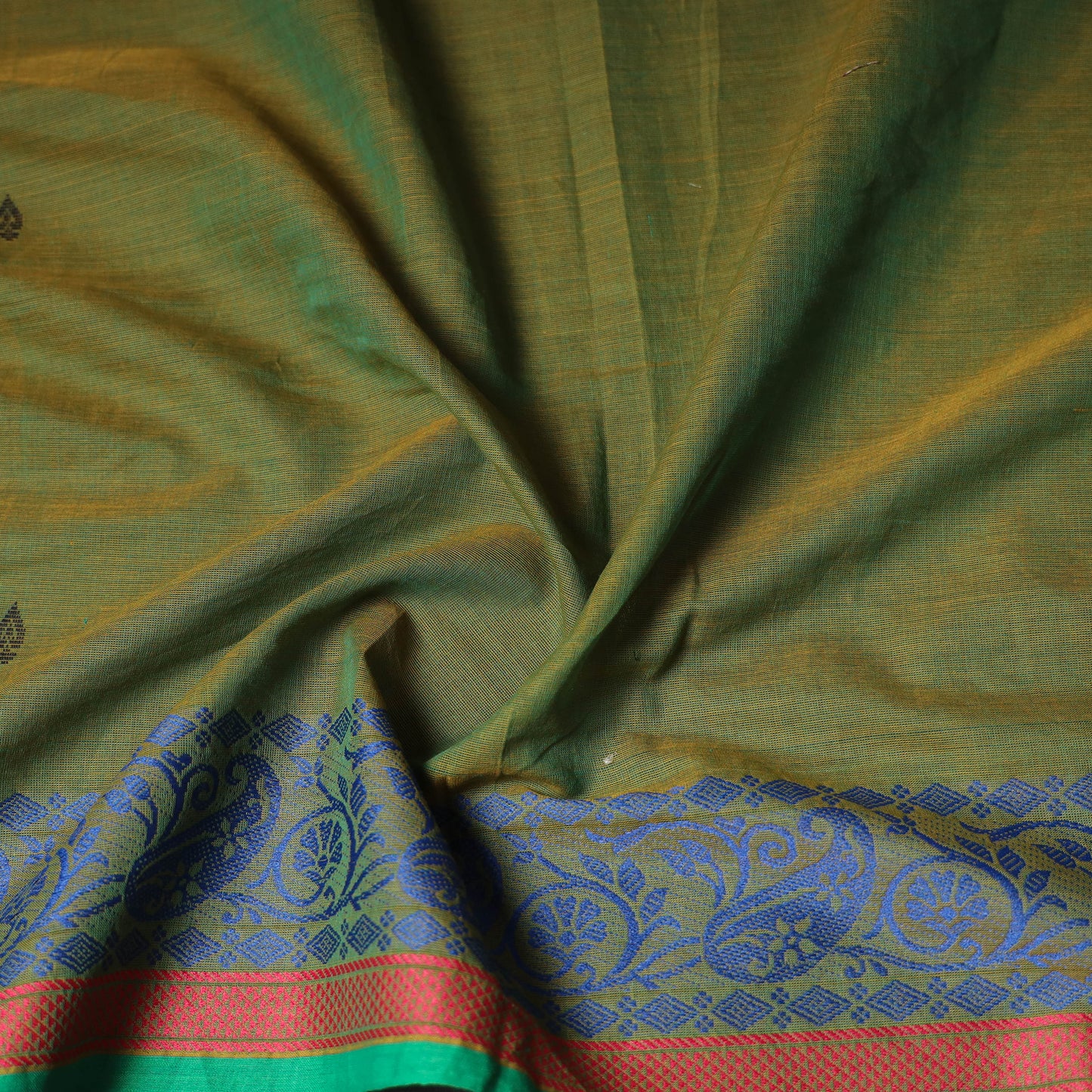 Kanchipuram Weave Cotton Blouse Piece 66