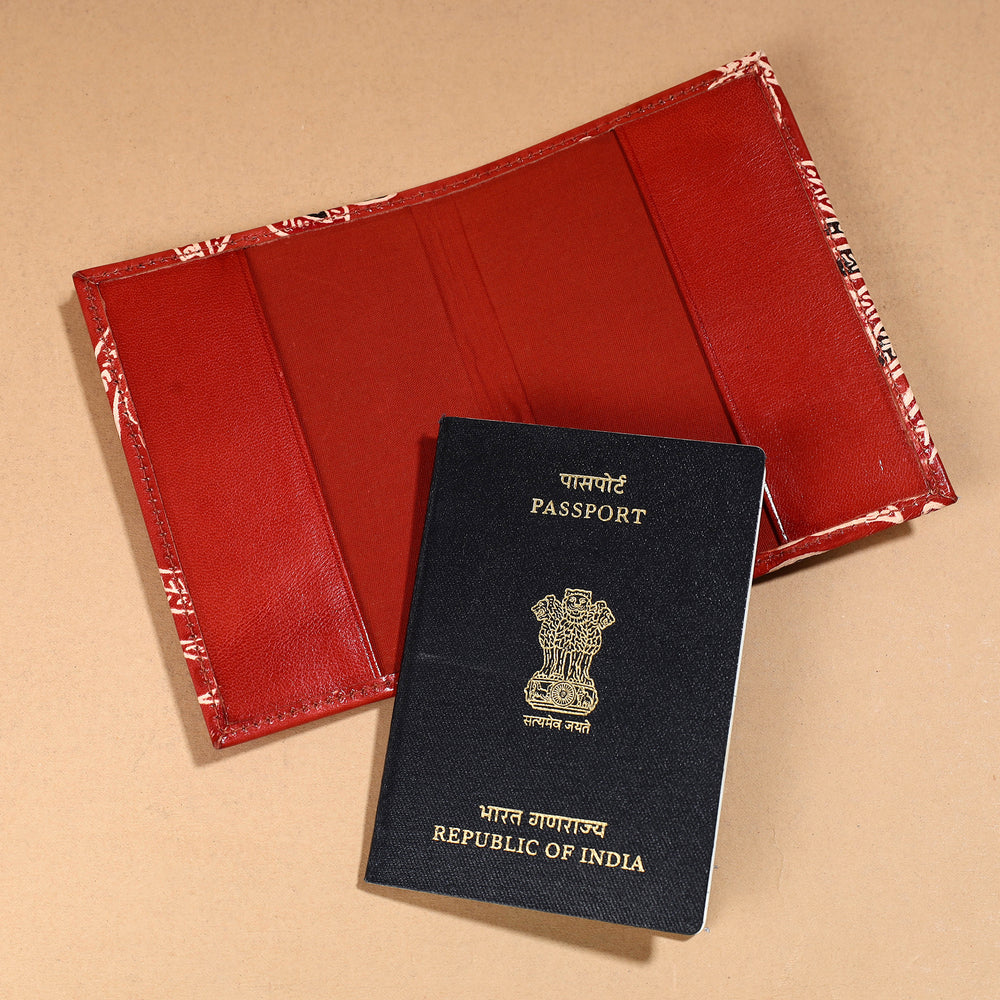 leather passport cover 