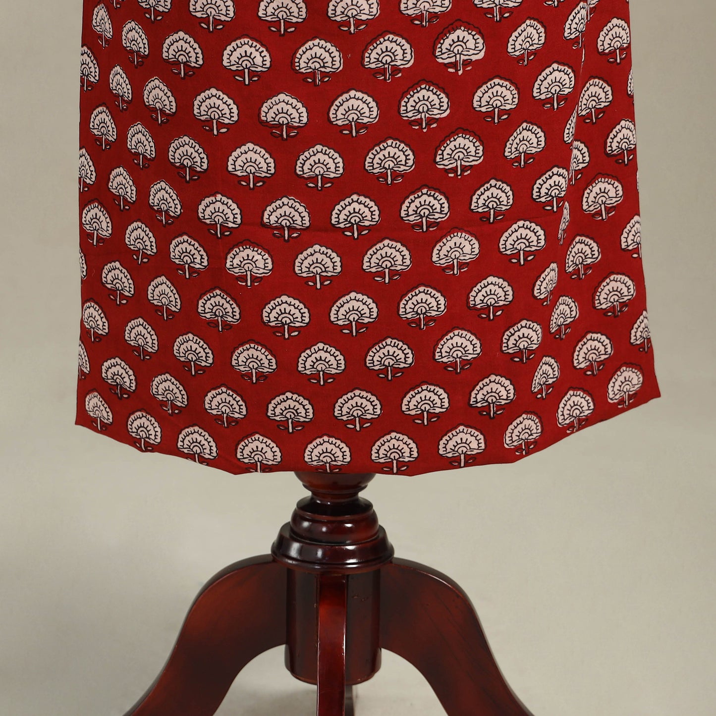 Red - bagh patchwork cotton unstitched kurta material