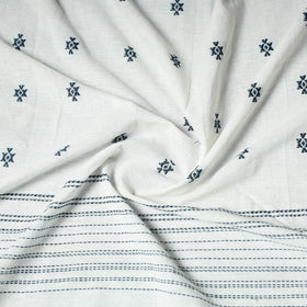 Jacquard Weave Cotton Blouse Piece 43