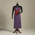 Purple - bagh patchwork cotton unstitched kurta material