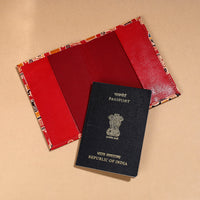 Handcrafted Embossed Leather Passport Cover