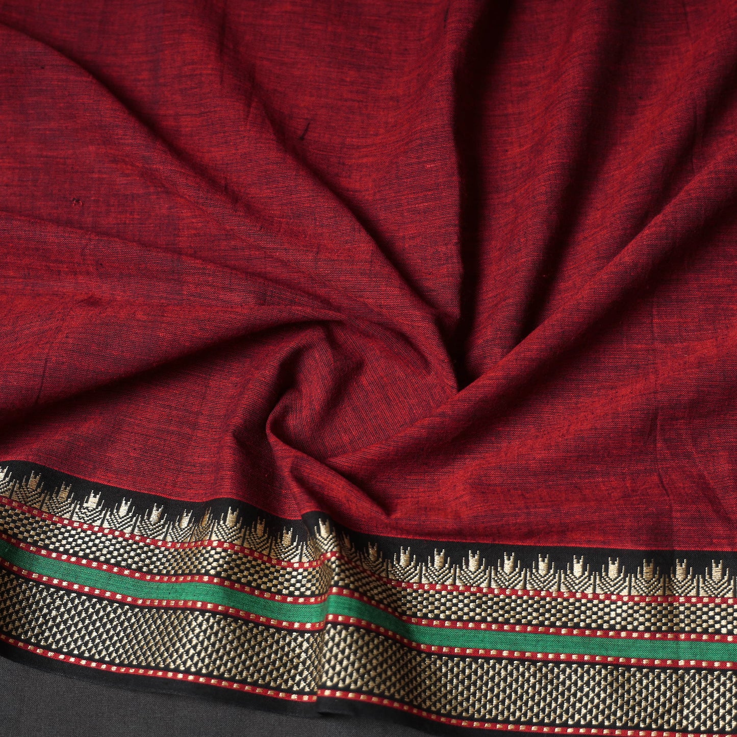 Dharwad Weave Cotton Blouse Piece 16