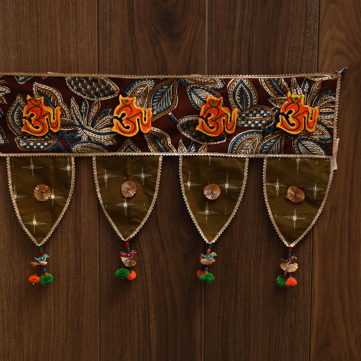 Handmade fabric toran for festive decor 34 - handcrafted