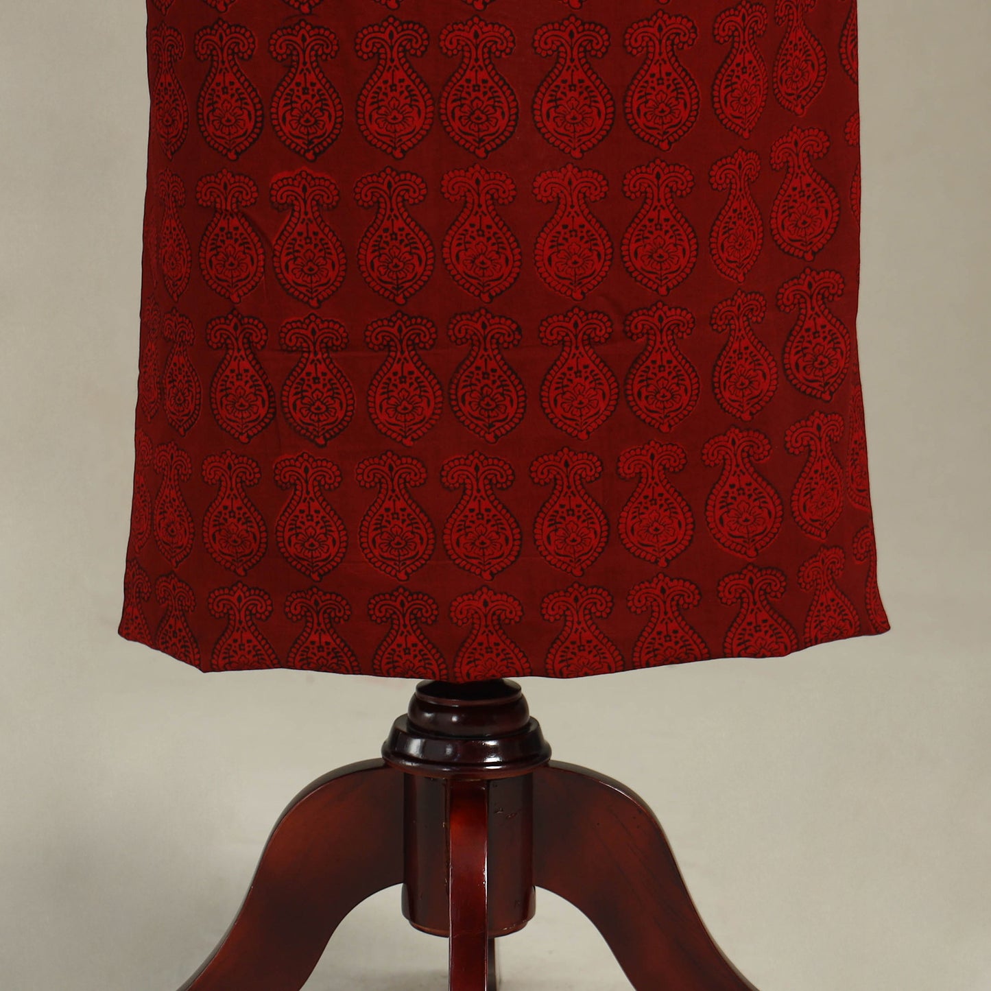 Red - bagh patchwork cotton unstitched kurta material