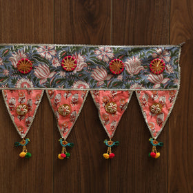 Handmade fabric toran for festive decor 36 - handcrafted